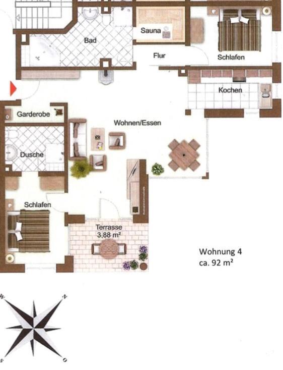 Leuchtturm 4 Apartment Grossenbrode Luaran gambar